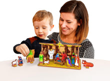Load image into Gallery viewer, Away in a Manger Nativity Book and Playset