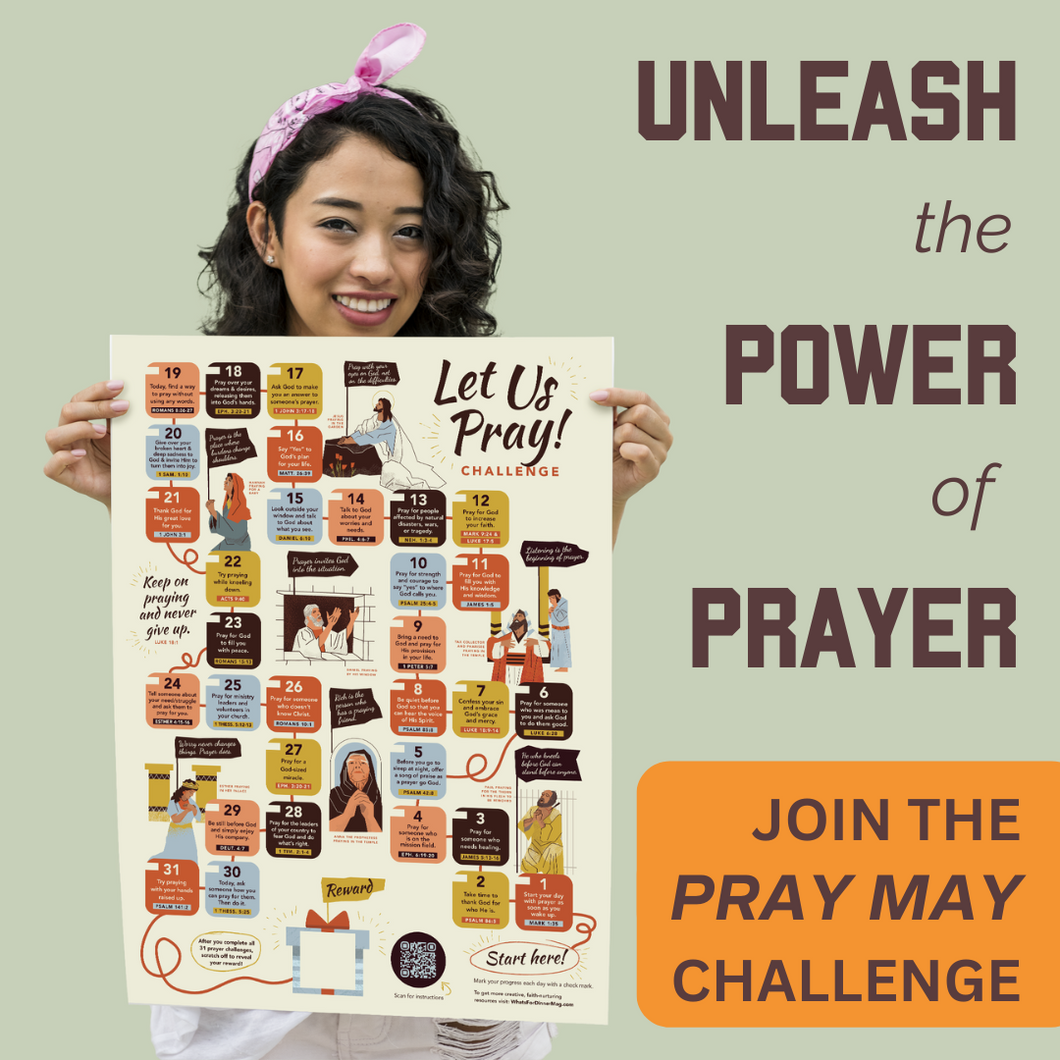 Let Us Pray! family challenge - DIY version