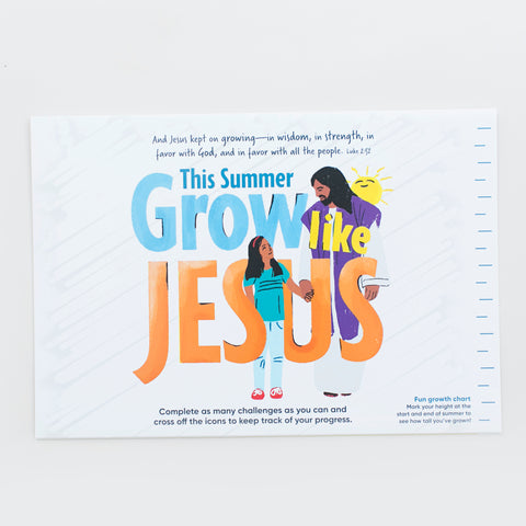 Grow Like Jesus growth chart