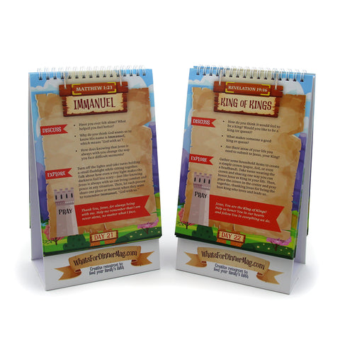 2026 Lent Adventures Table-top Calendar