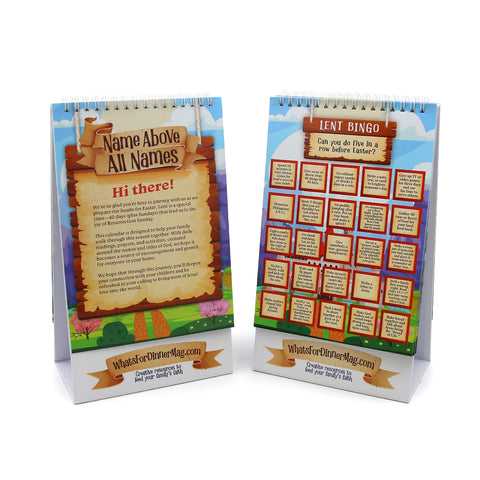 2026 Lent Adventures Table-top Calendar