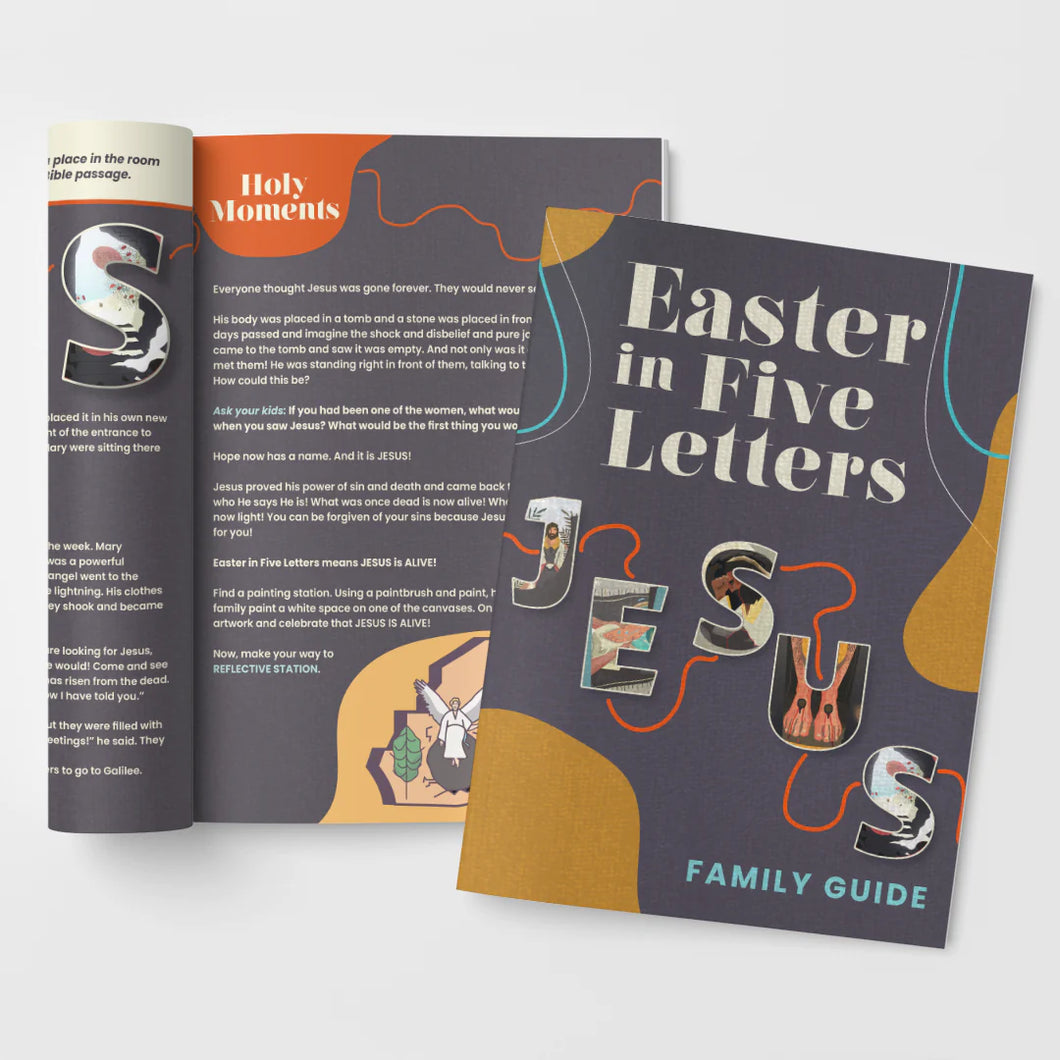 Easter in Five Letters - Family Guide