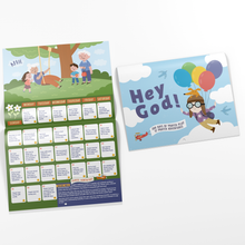 Load image into Gallery viewer, 2024 Hey God! Prayer Calendar for Kids
