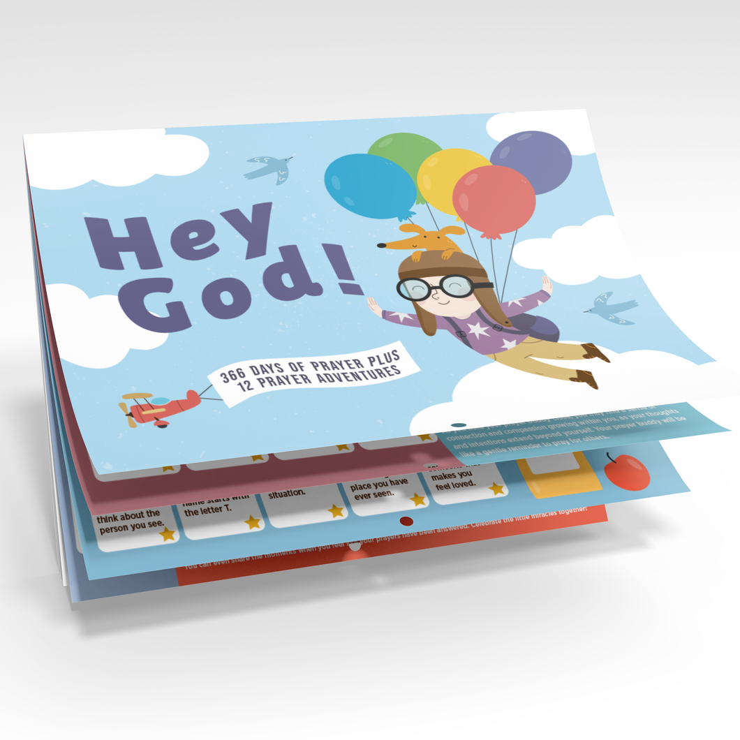 Hey God! Prayer Calendar for Kids