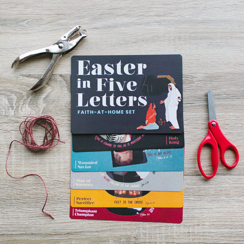 Easter in 5 Letters - DIY KIT