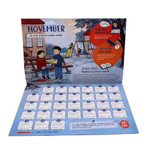 2027 Family Prayer Calendar