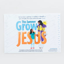 Load image into Gallery viewer, Grow Like Jesus growth chart
