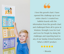 Load image into Gallery viewer, Grow Like Jesus growth chart
