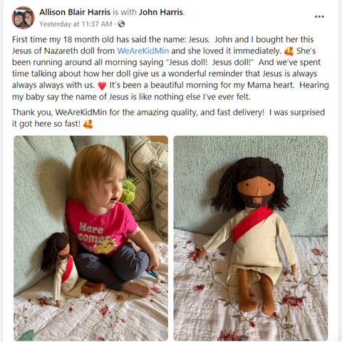 Jesus of Nazareth doll